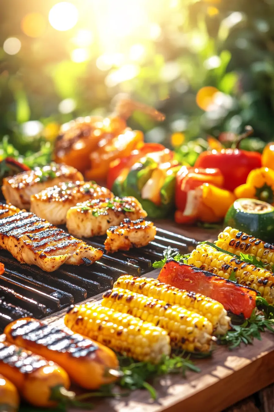 Grillades rapides et saines ete pour un barbecue delicieux et leger