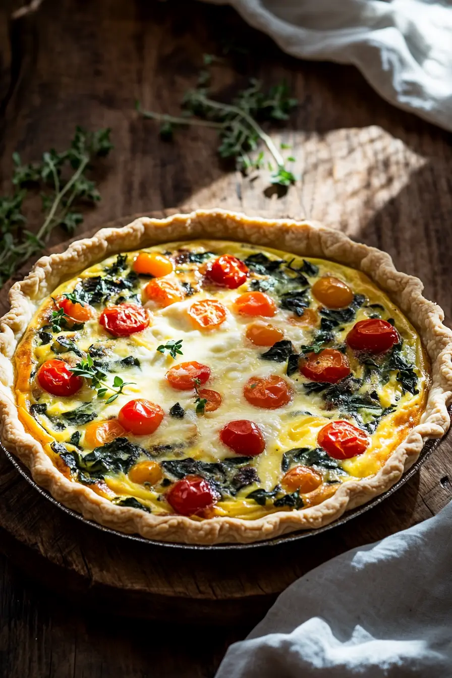Idees de quiches healthy au four simples et delicieuses a preparer