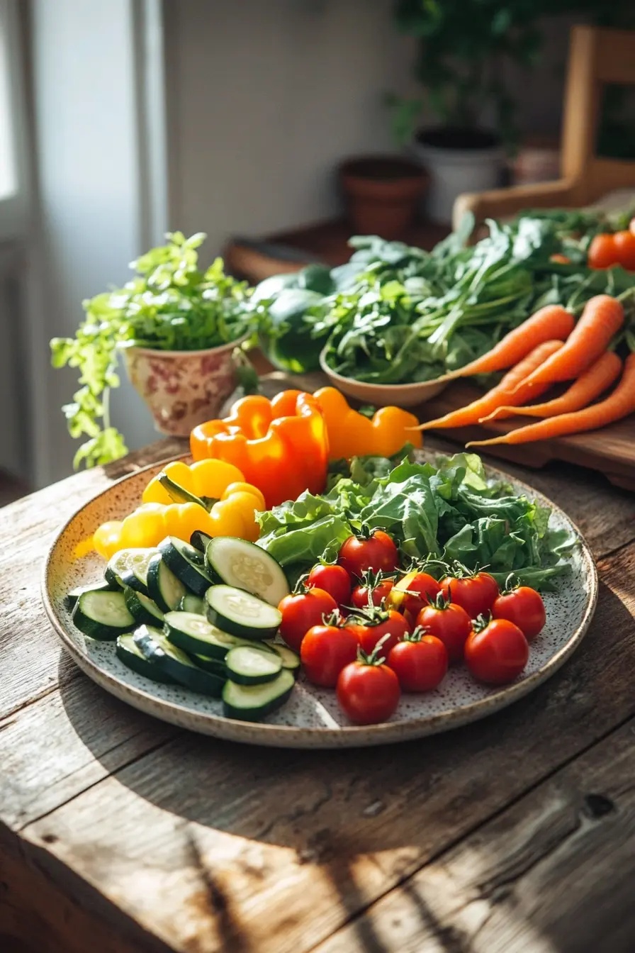 Idees de recettes legeres pour repas diner a base de legumes colores