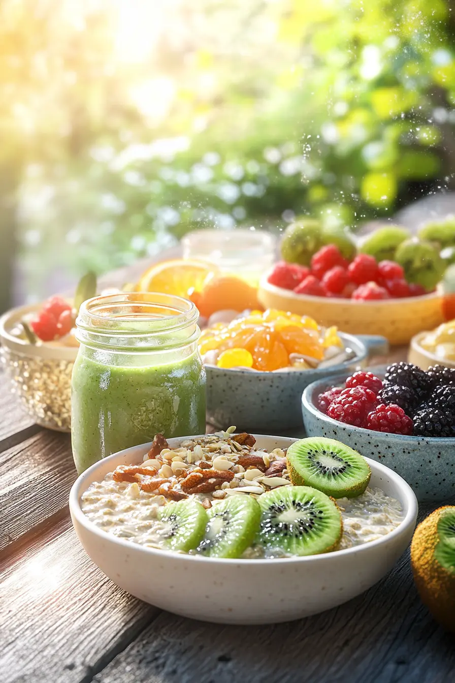 Idees de recettes petit dejeuner detox naturelles simples et gourmandes