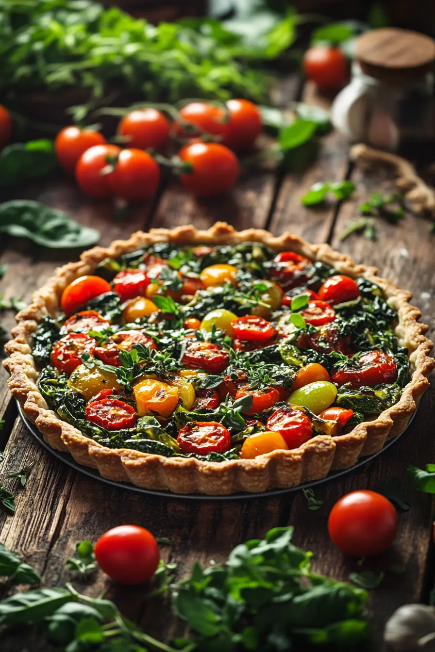 Idees gourmandes de tartes salees sans lactose pour un dejeuner equilibre