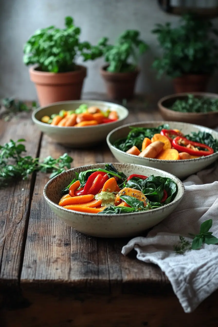 Inspirez vous dingredientsdees repas vegetariens equilibres pour une cuisine pleine de vitalite