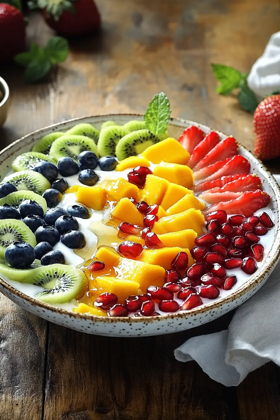 Le petit dejeuner aux fruits frais saveurs naturelles et bienfaits garantis