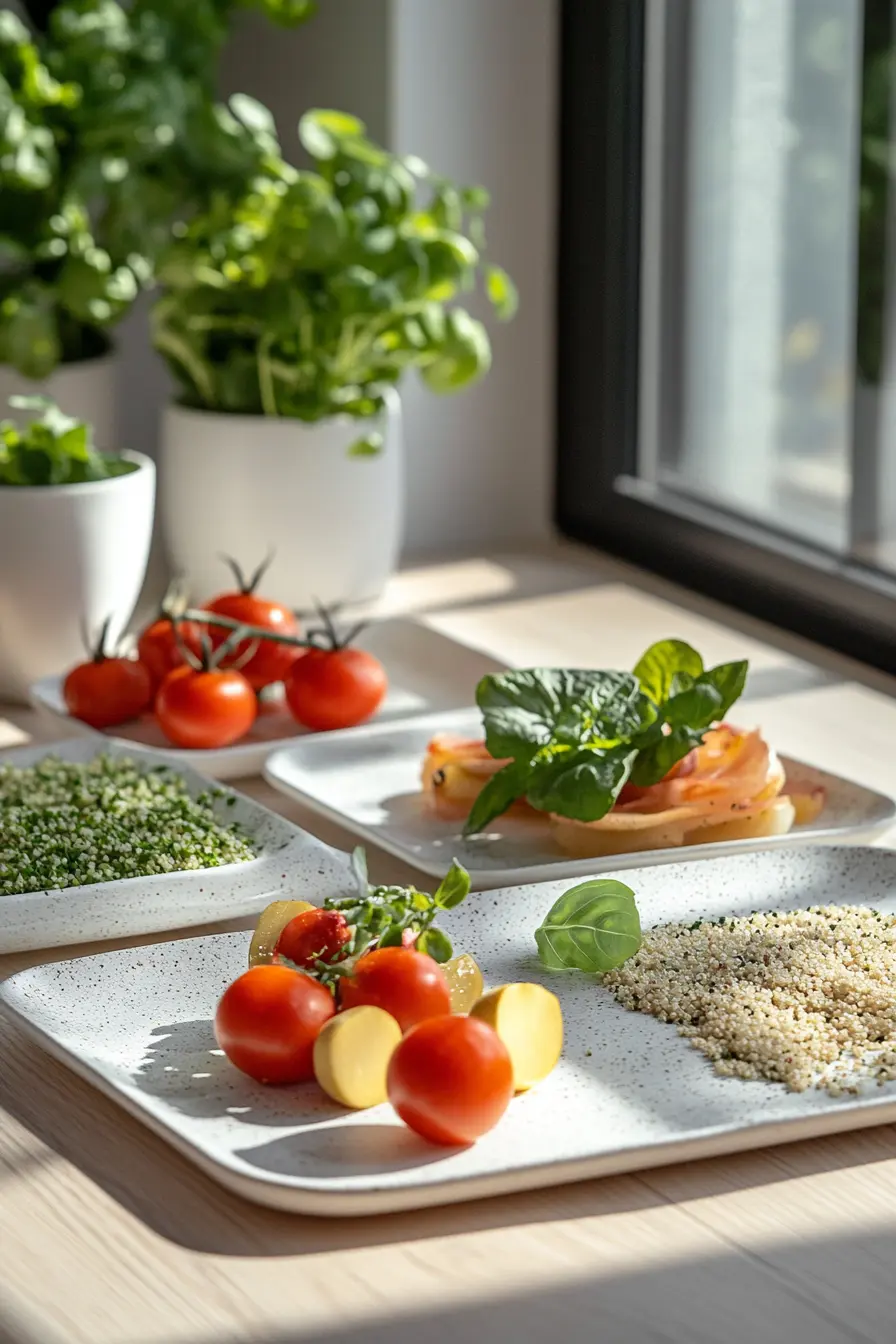 Menu vegetarien pour perte de poids equilibre et
