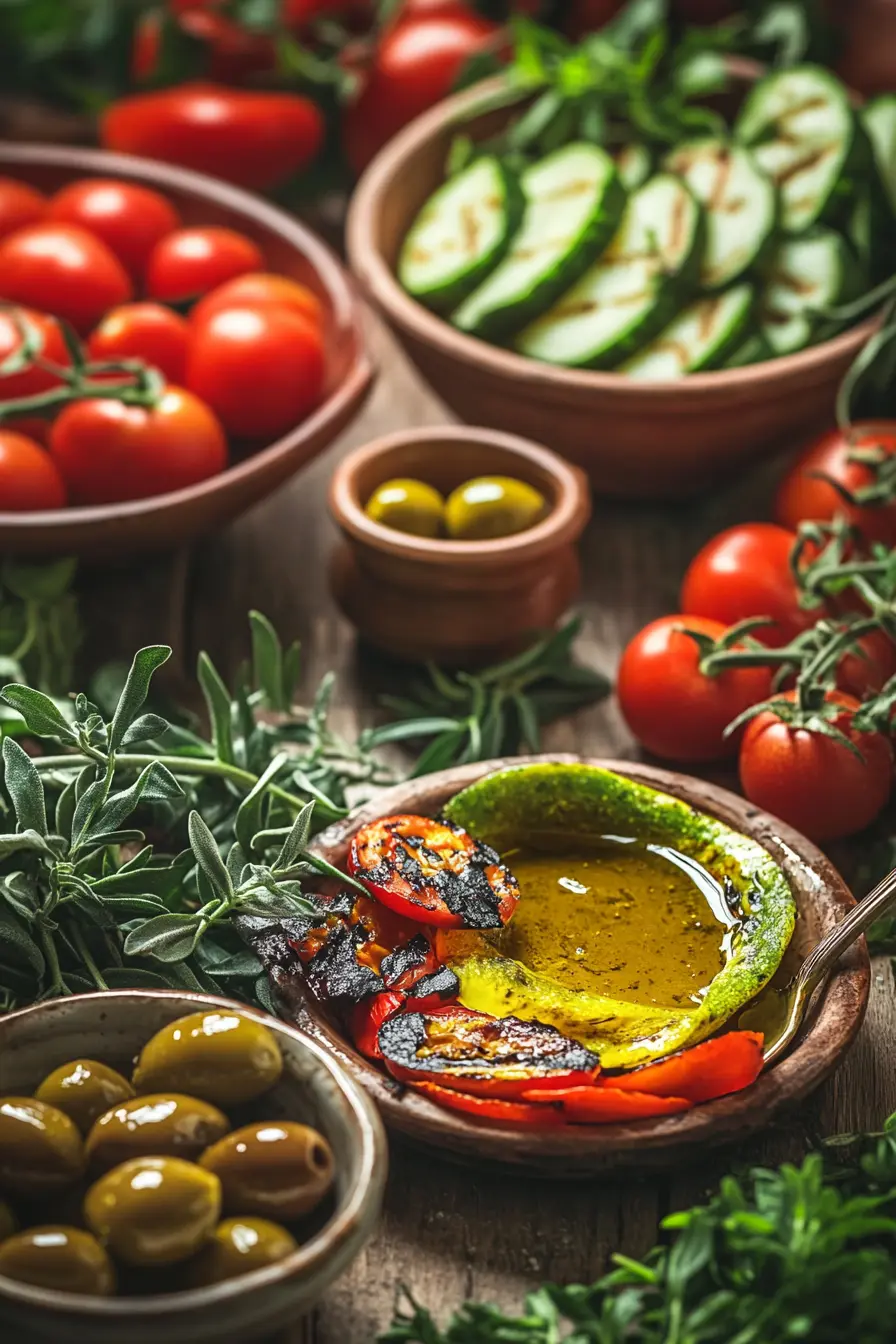 Plats a base d huile d olive mediterraneen pour allier saveurs et bien etre