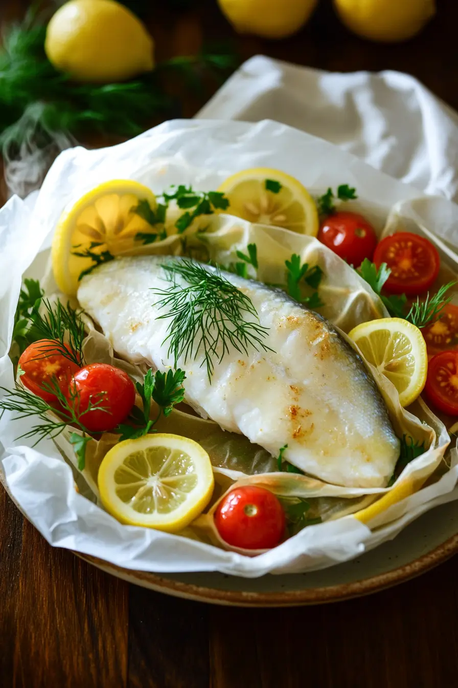 Poisson en papillote recette simple pour des repas sains et