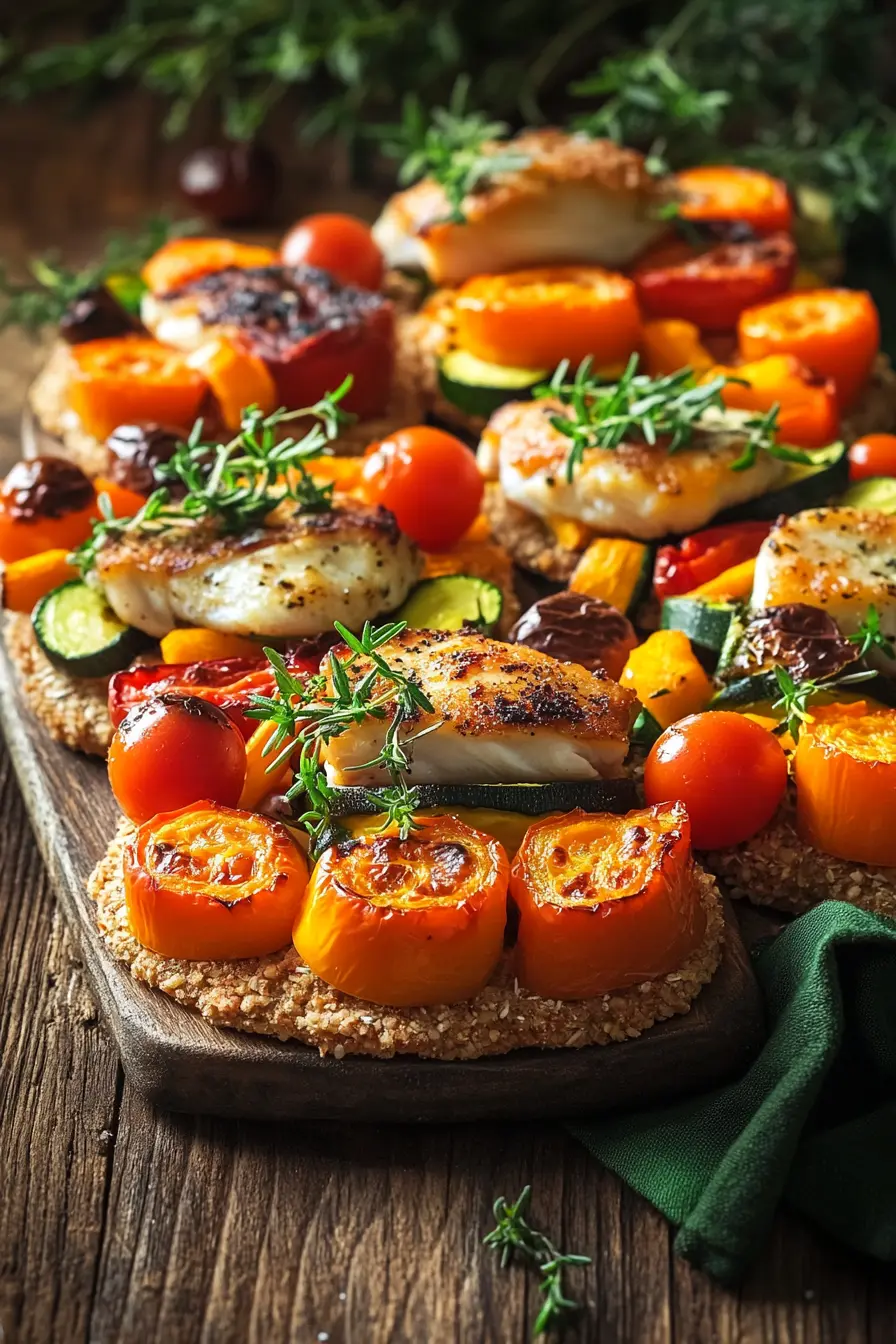 Prepare des repas sains rapides au four pleins de couleurs et de saveurs