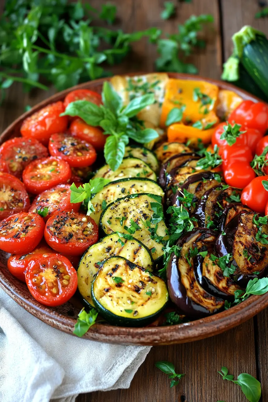 Preparez des plats mediterraneens riches en legumes frais et nutritifs