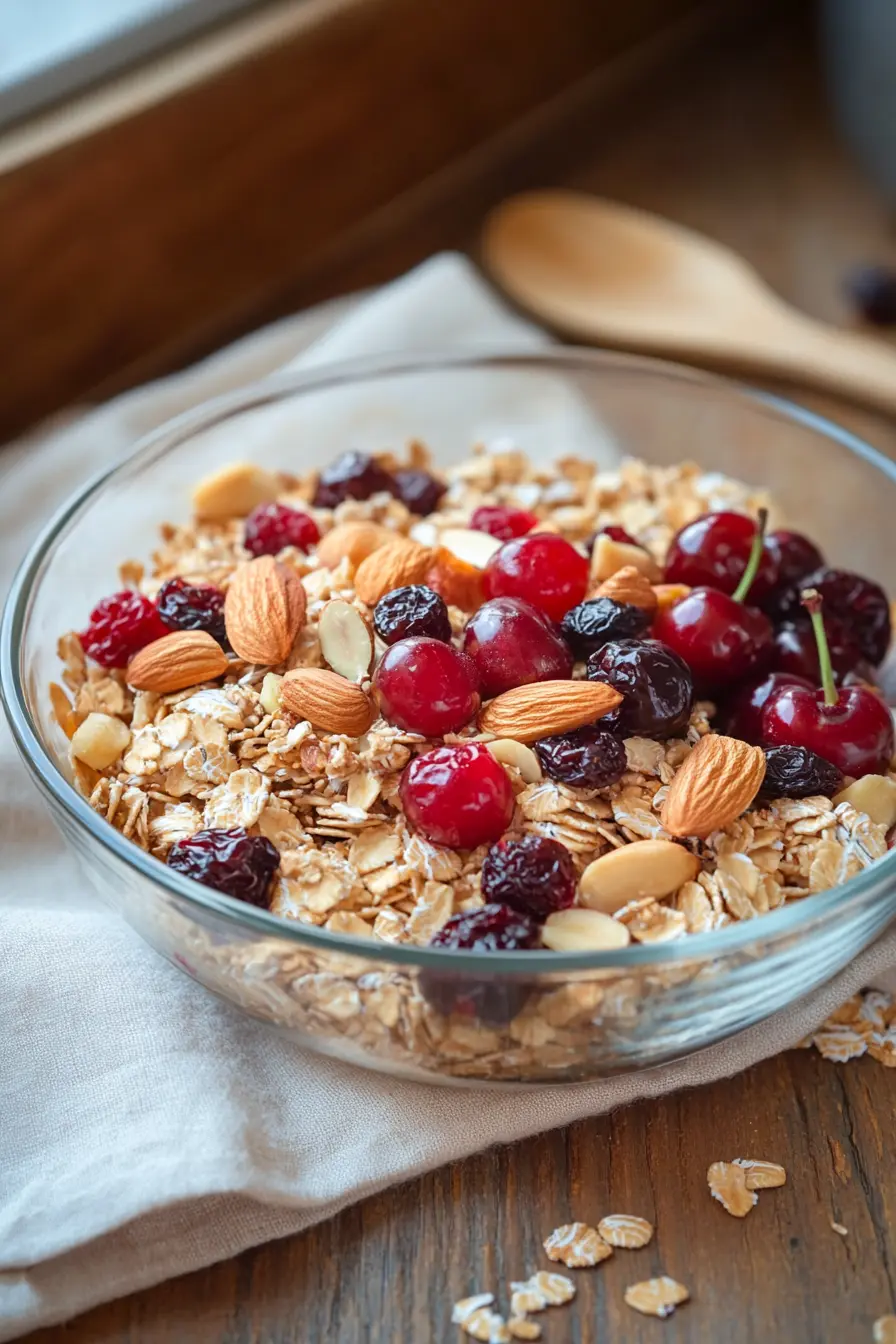 Preparez un muesli maison petit dejeuner sain riche en saveurs et en bienfaits