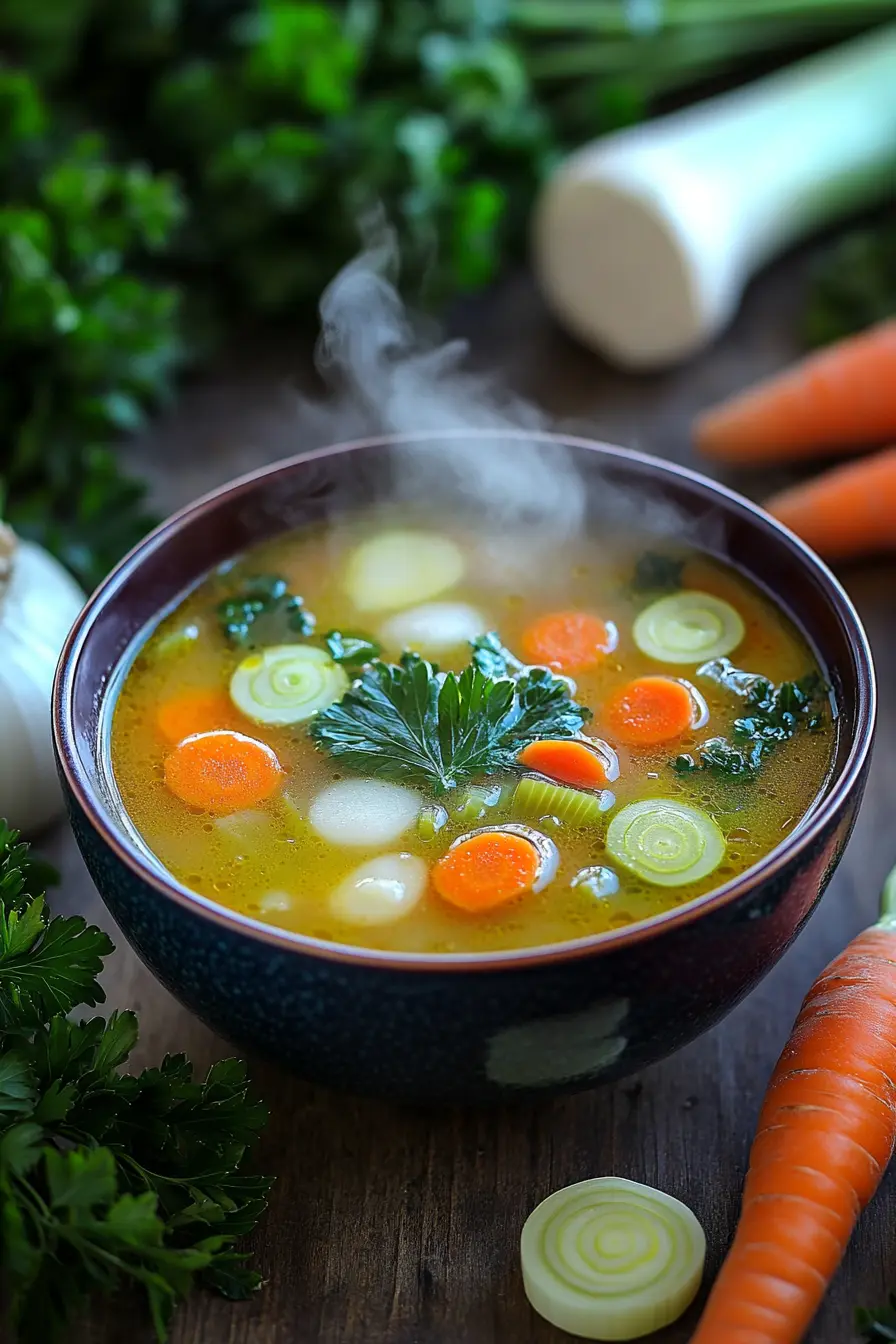 Preparez une soupe legere et savoureuse hiver ideale pour votre bien etre