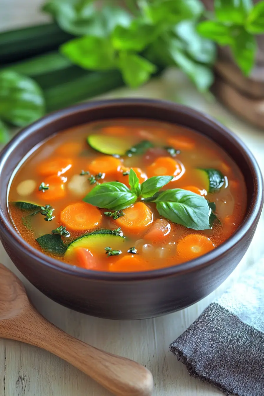 Recette facile soupe reecconfortante legumes de saison pour un diner equilibre