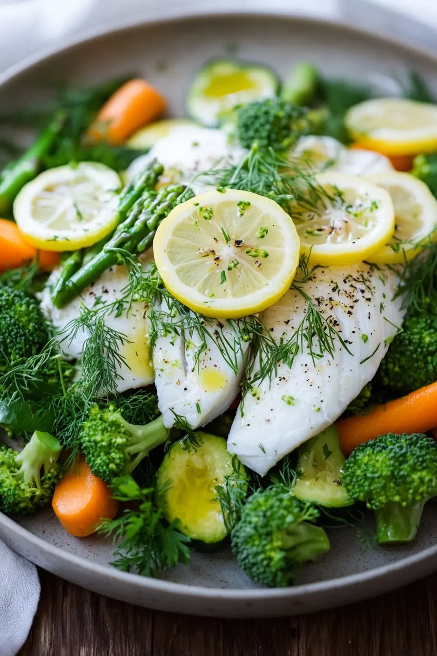 Recette legere de poisson vapeur ideale pour une alimentation equilibree