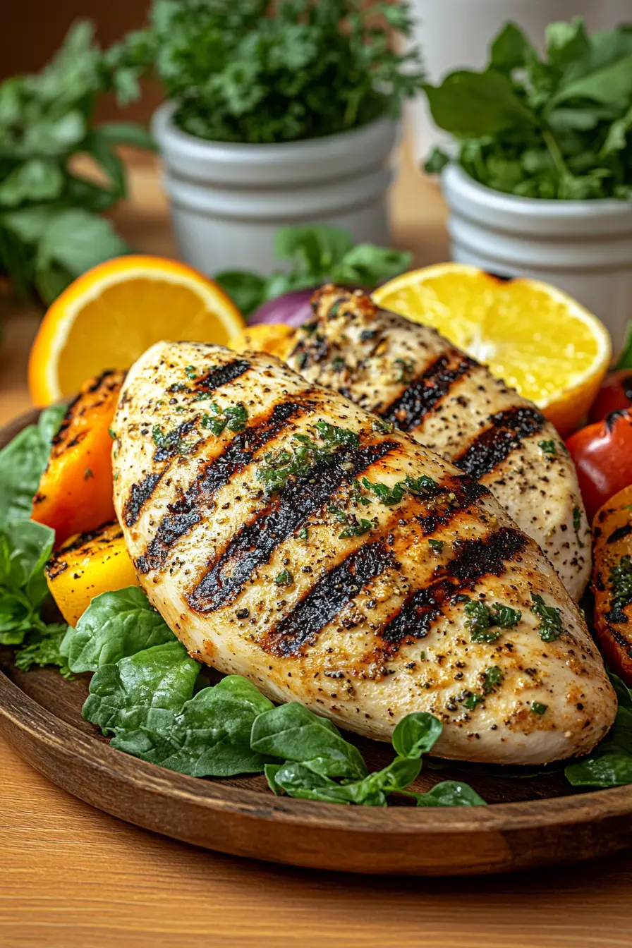 Recette poulet grille cuisine saine pour une alimentation savoureuse et legere