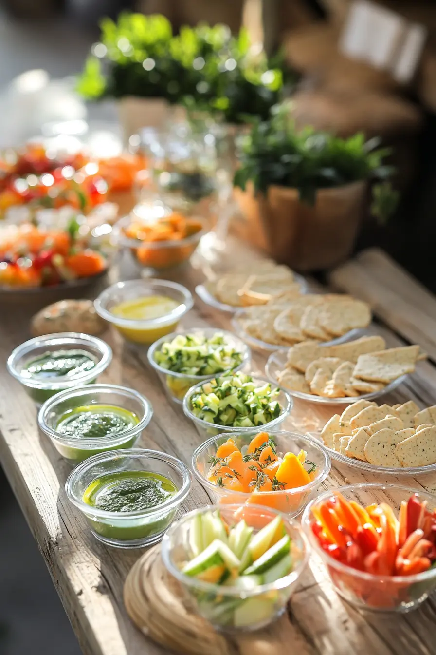 Recettes aperitives sans friture pour un moment convivial leger