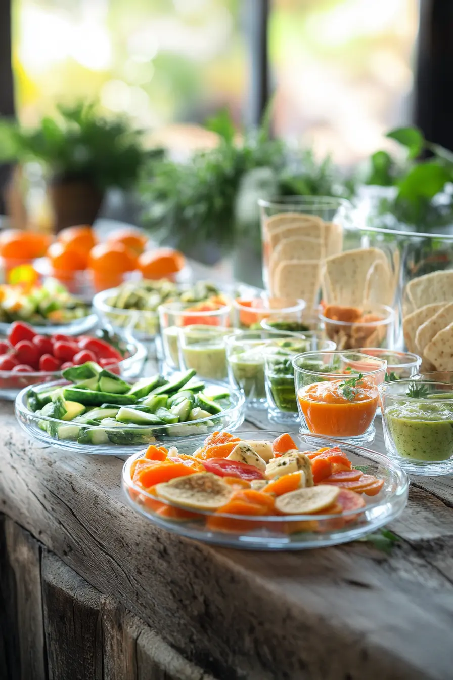 Recettes aperitives sans friture pour un snack sain et gourmand