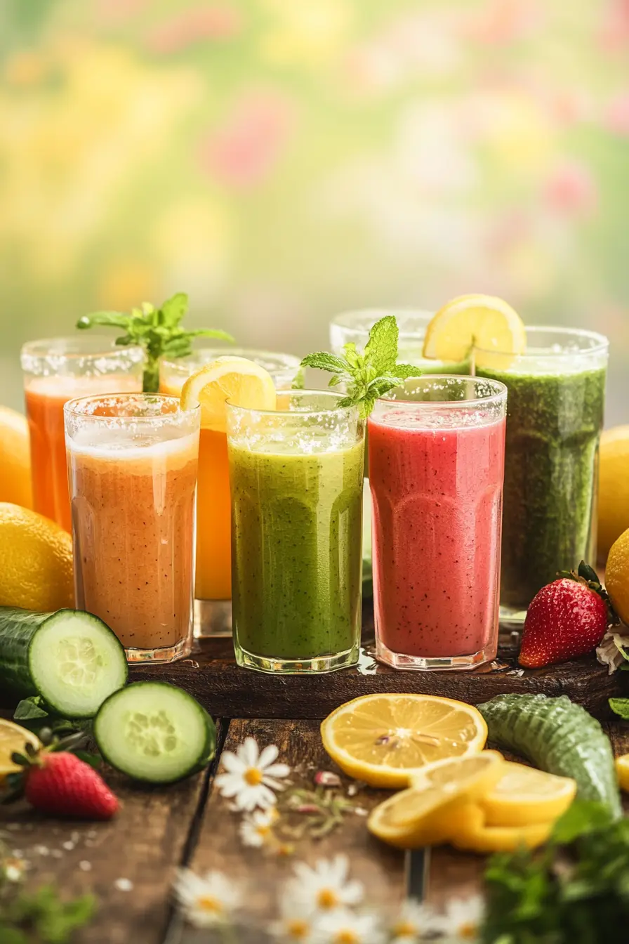 Recettes boissons fraiches saines pour allies du bien etre et du plaisir
