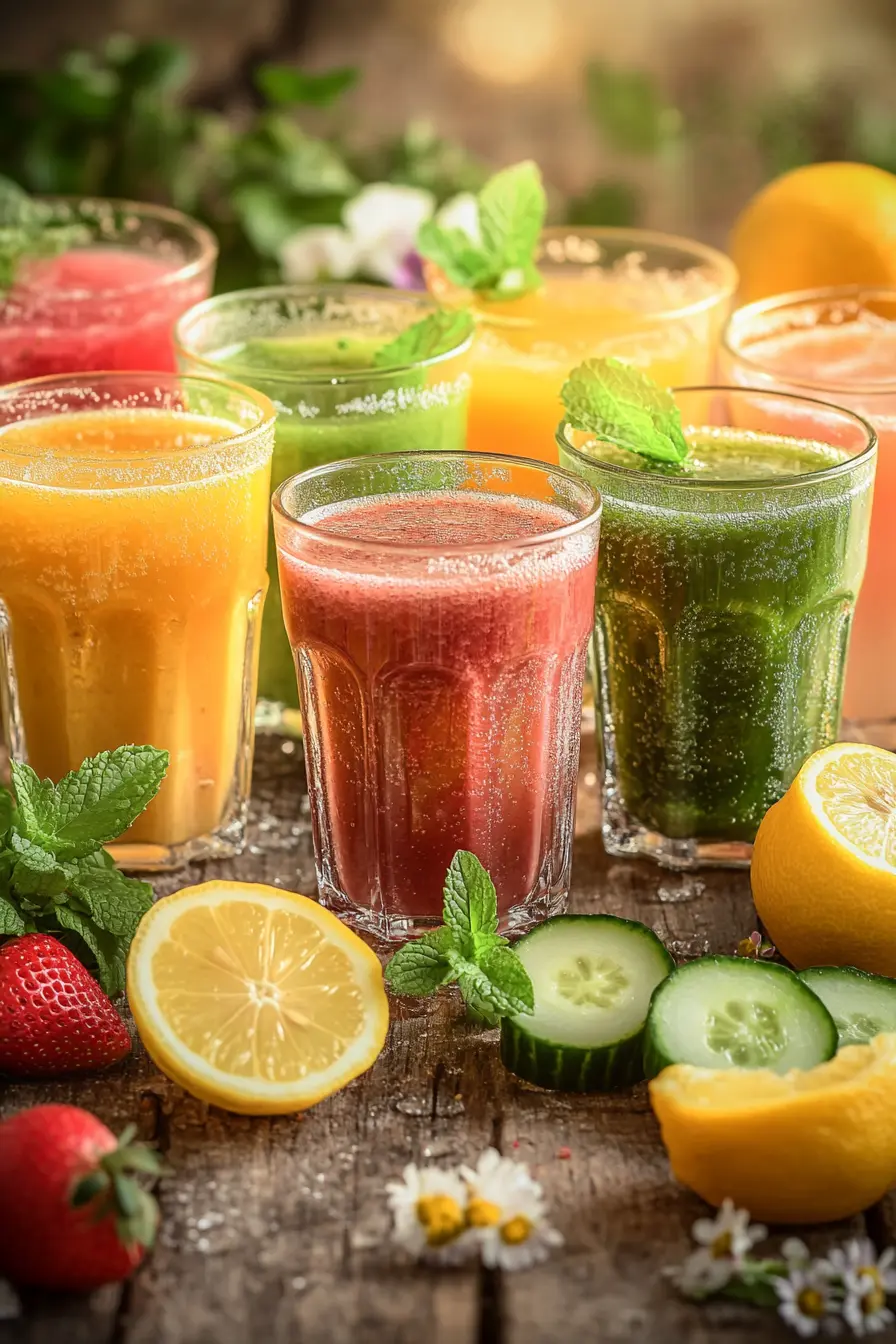 Recettes boissons frayches saines pour une hydratation naturelle et savoureuse