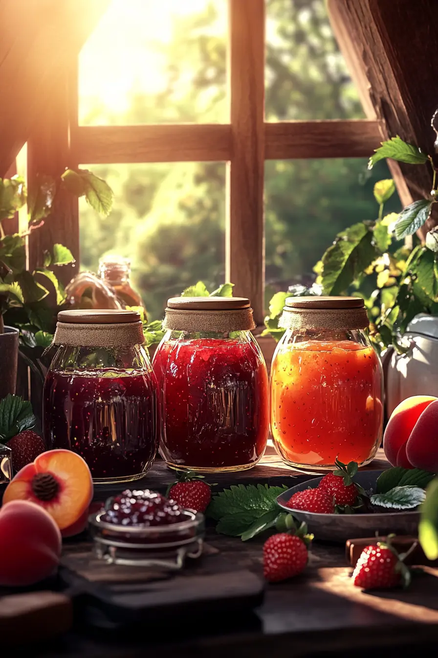 Recettes confitures allegees maison pour une conservation saine