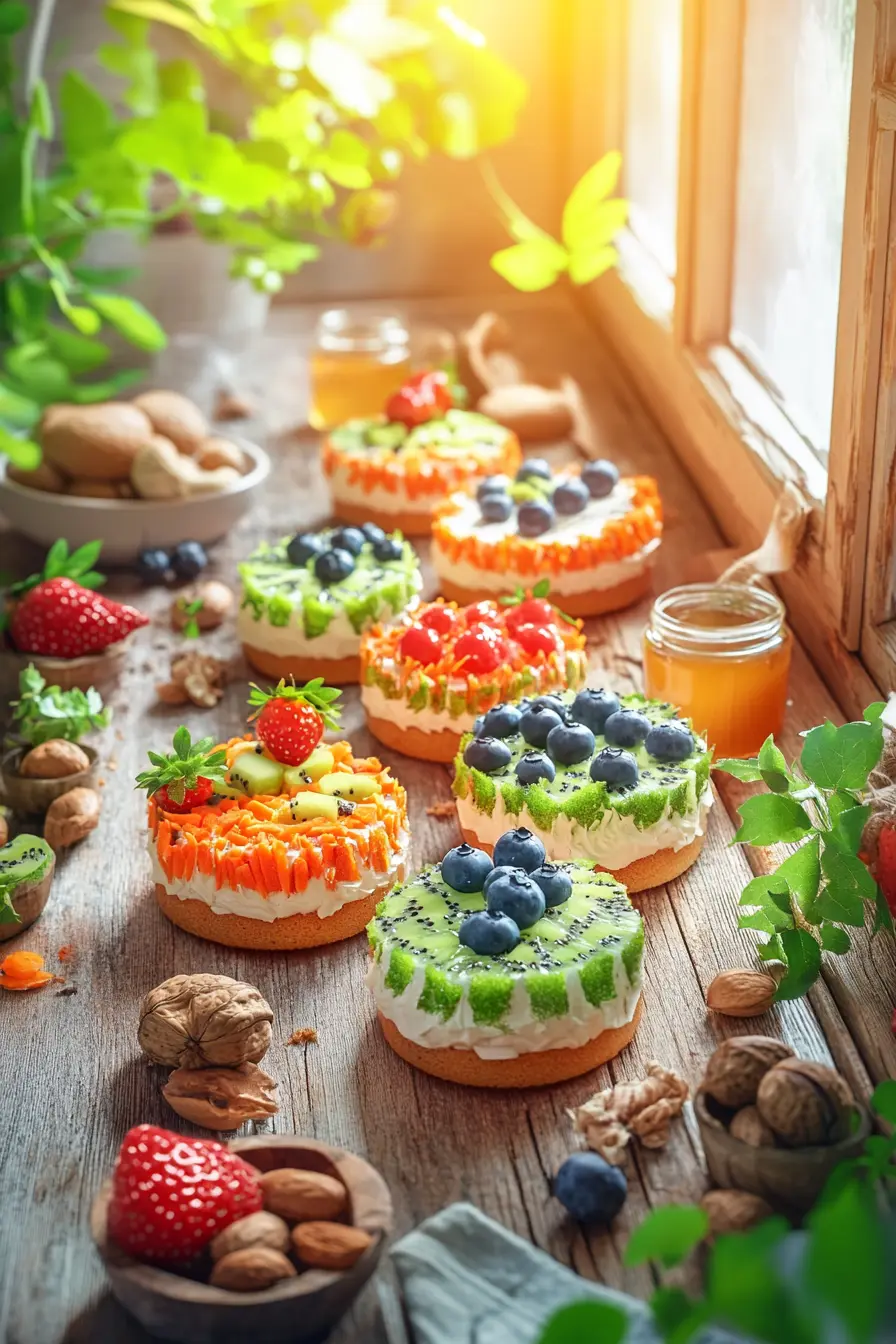 Recettes creatives didees gateaux sains pour enfants gourmands