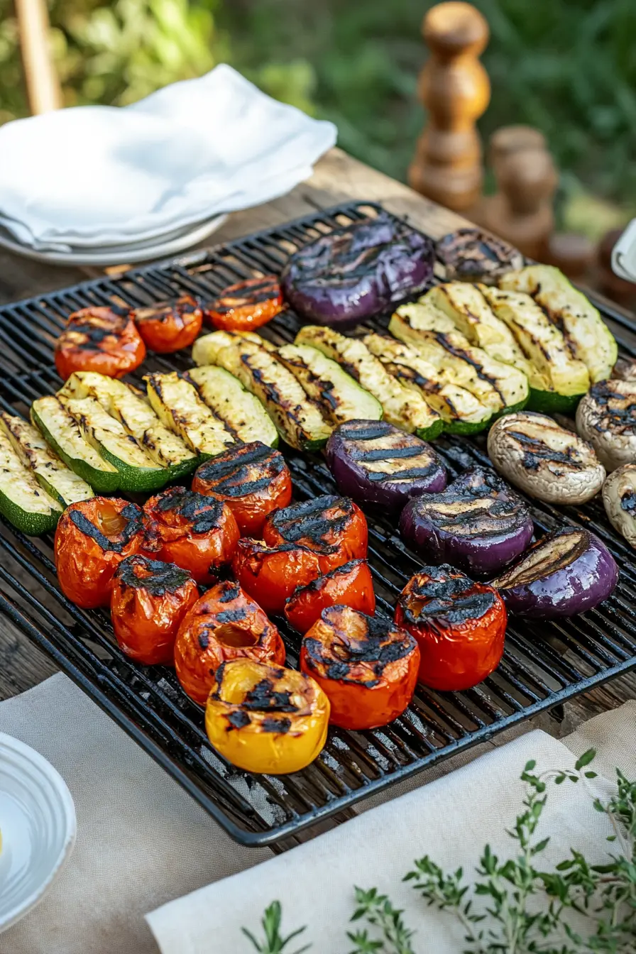 Recettes de barbecue vegetarien facile et rapide a realiser chez soi