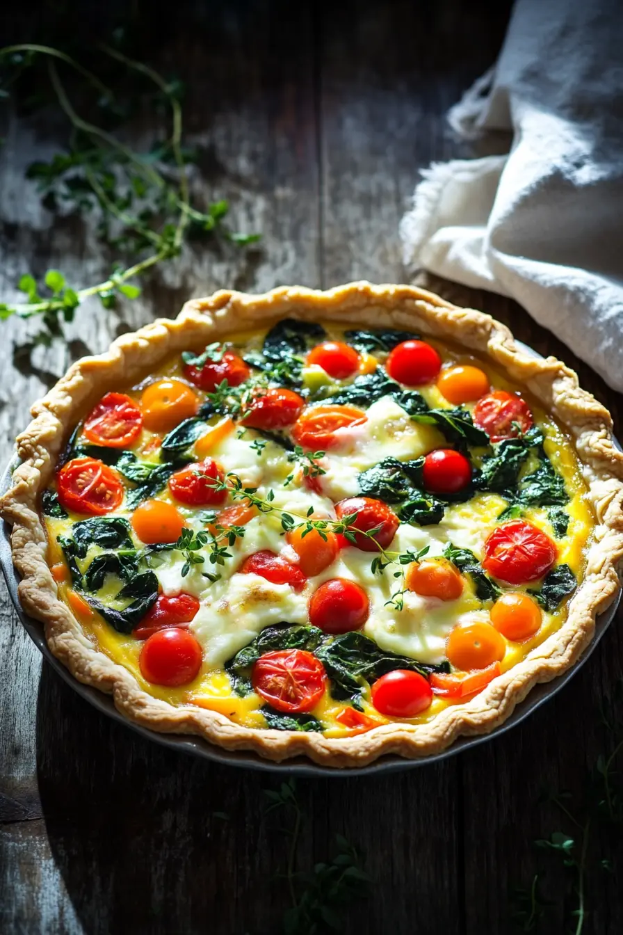 Recettes de quiches healthy au four alliant plaisir et bien etre