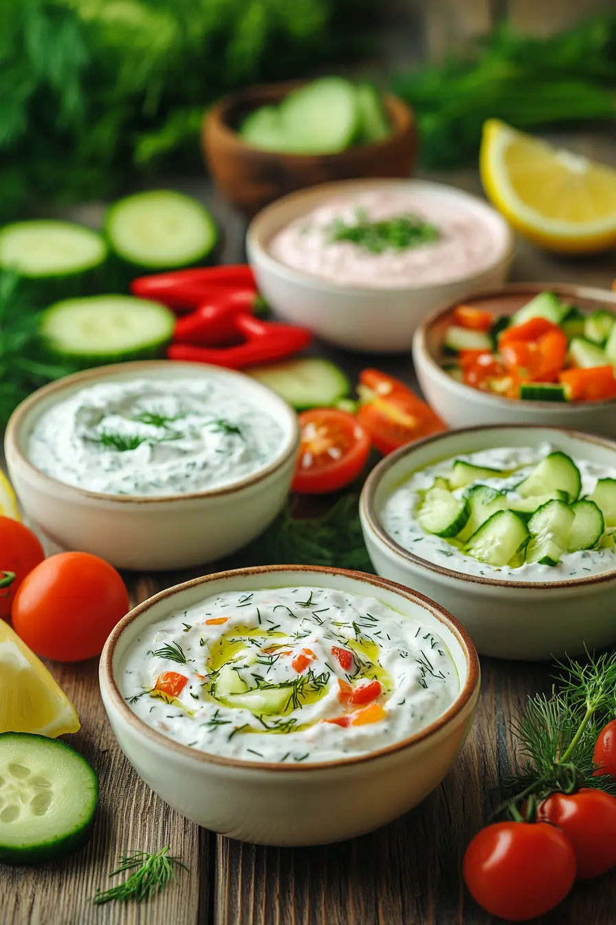 Recettes de trempettes healthy a base de yaourt pour une alimentation equilibree
