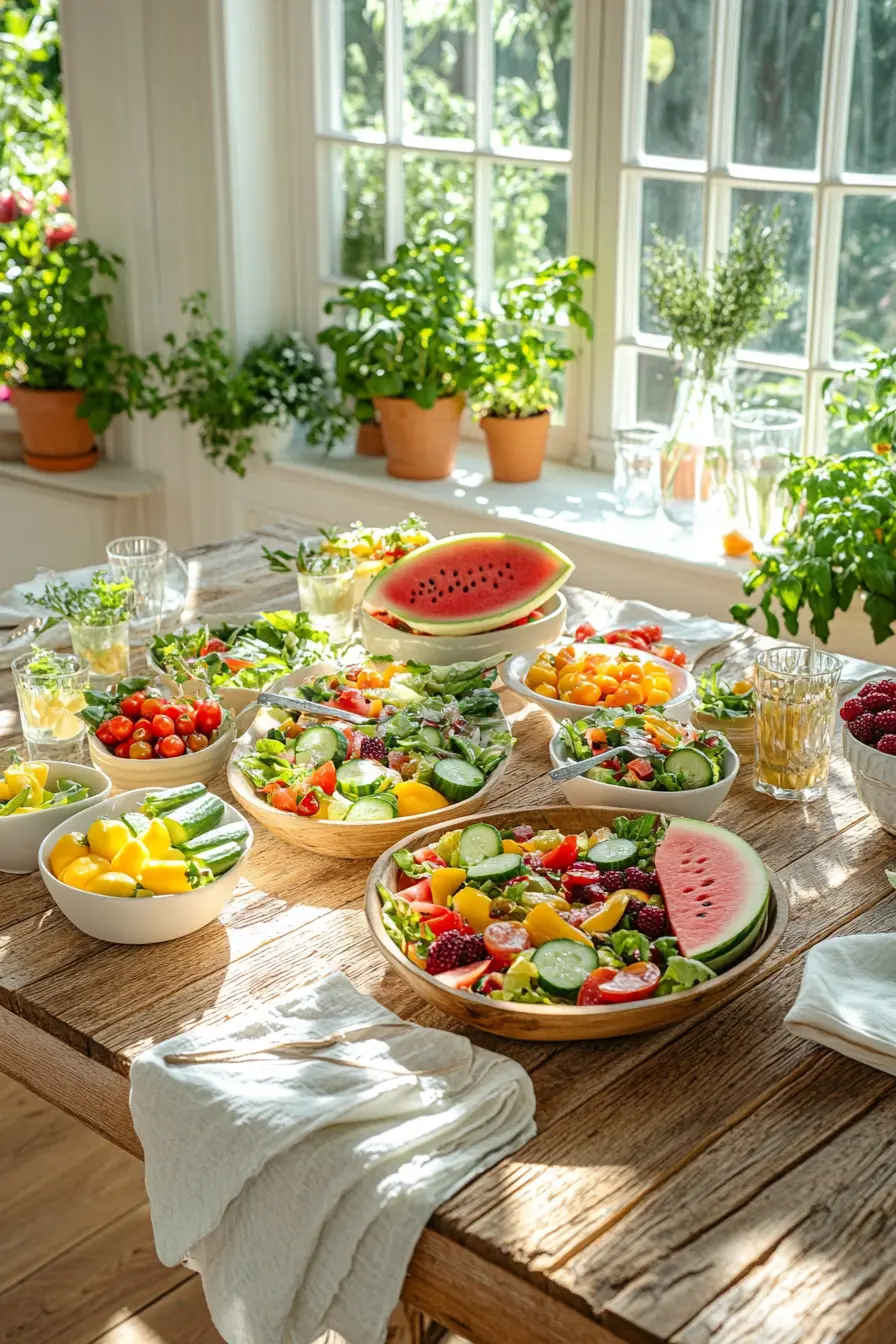 Recettes faciles pour des idees de repas legers dete pleines de fraicheur
