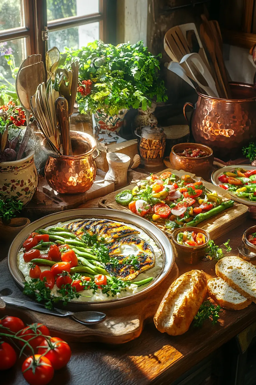 Recettes francaises sans creme ni beurre pour une cuisine saine et savoureuse