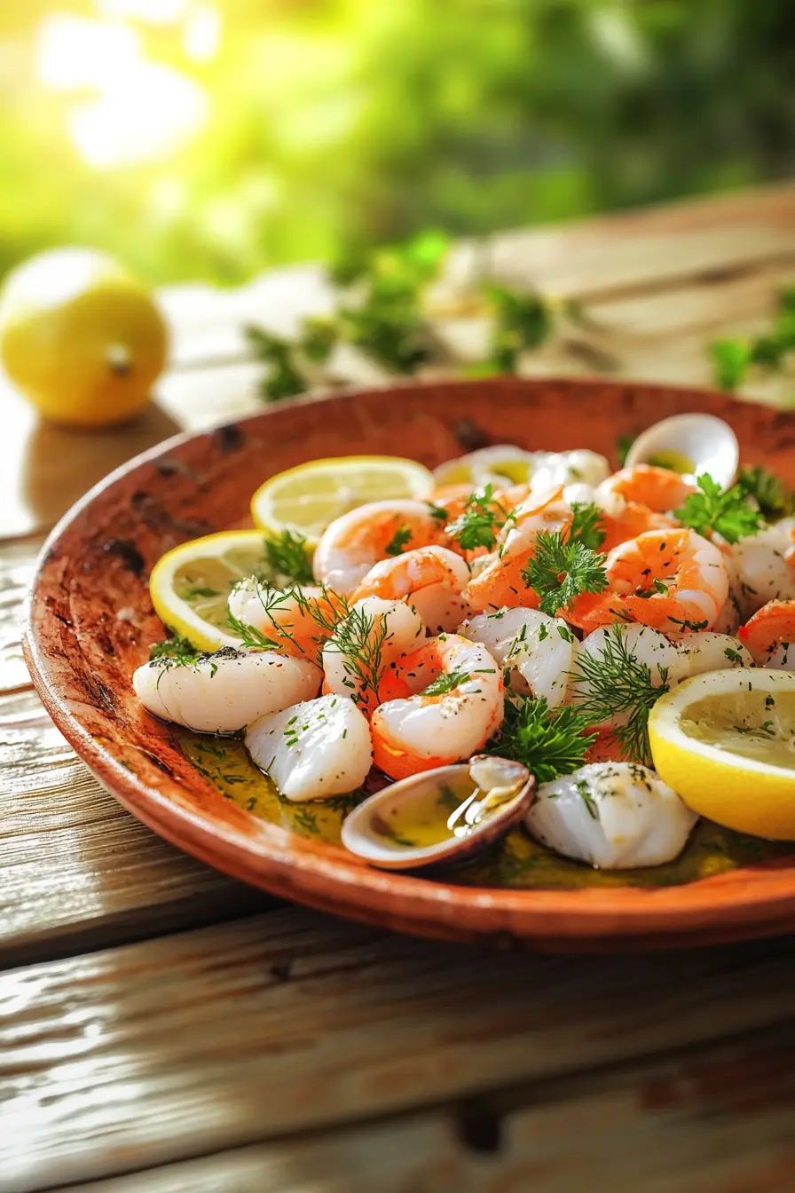 Recettes fruits de mer cuisine legere pour garder energie et vitalite au quotidien