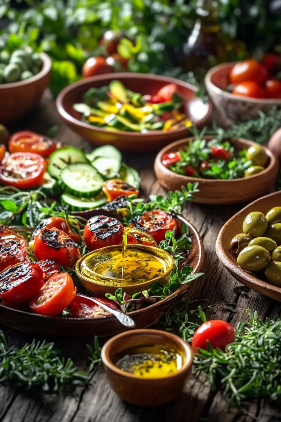 Recettes incontournables de plats a base d huile d olive mediterraneen