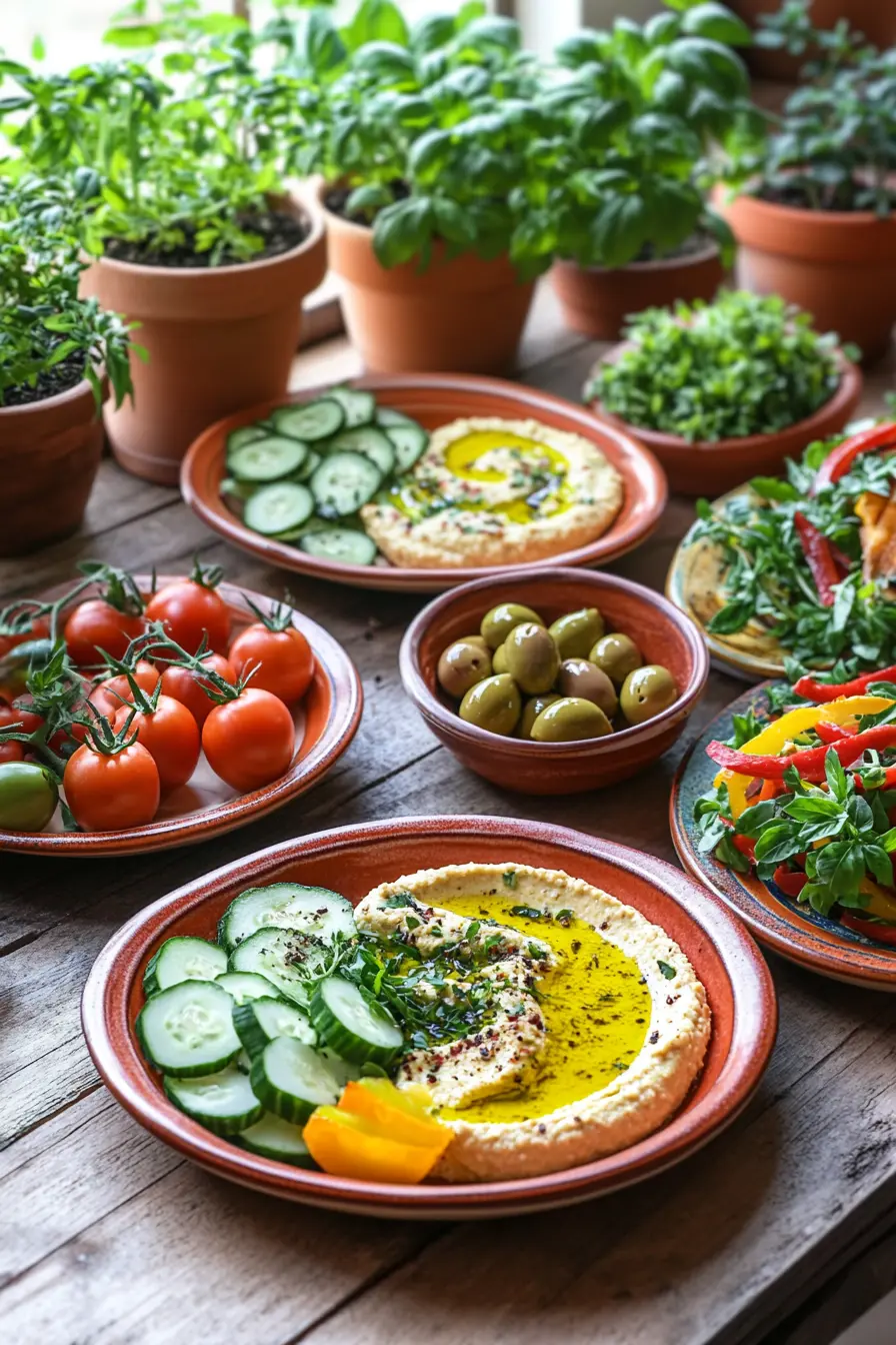 Recettes inspirantes et idees repas equilibres cuisine mediterraneenne colorees