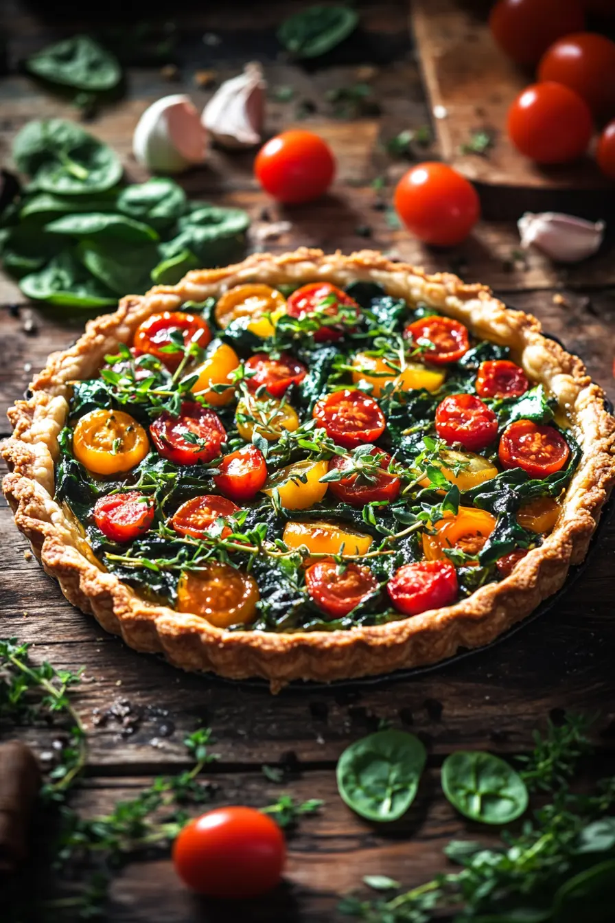 Recettes originales de tartes salees sans lactose a base dingredients frais