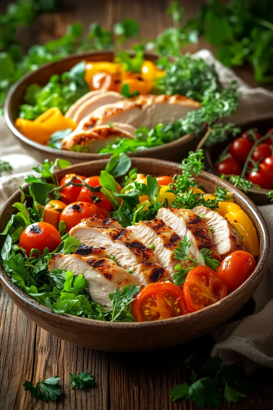 Recettes originales pour des repas equilibres viande blanche et colores