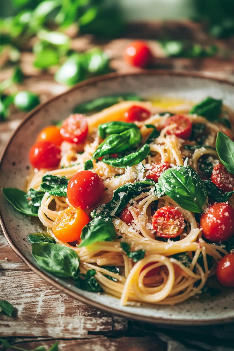 Recettes pates saines faciles avec ingredients frais et