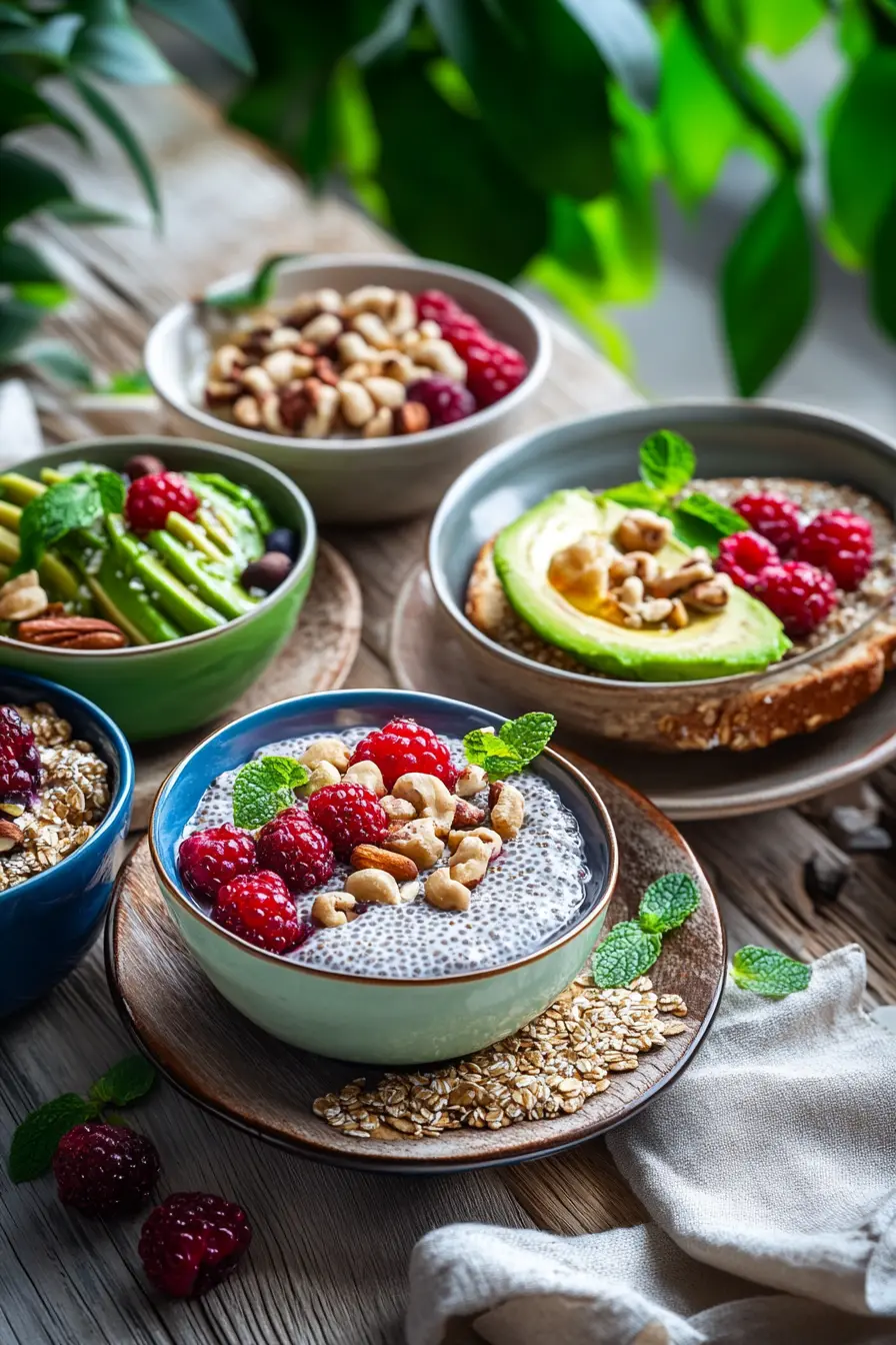 Recettes petit dejeuner riches en fibres pleines de saveurs naturelles