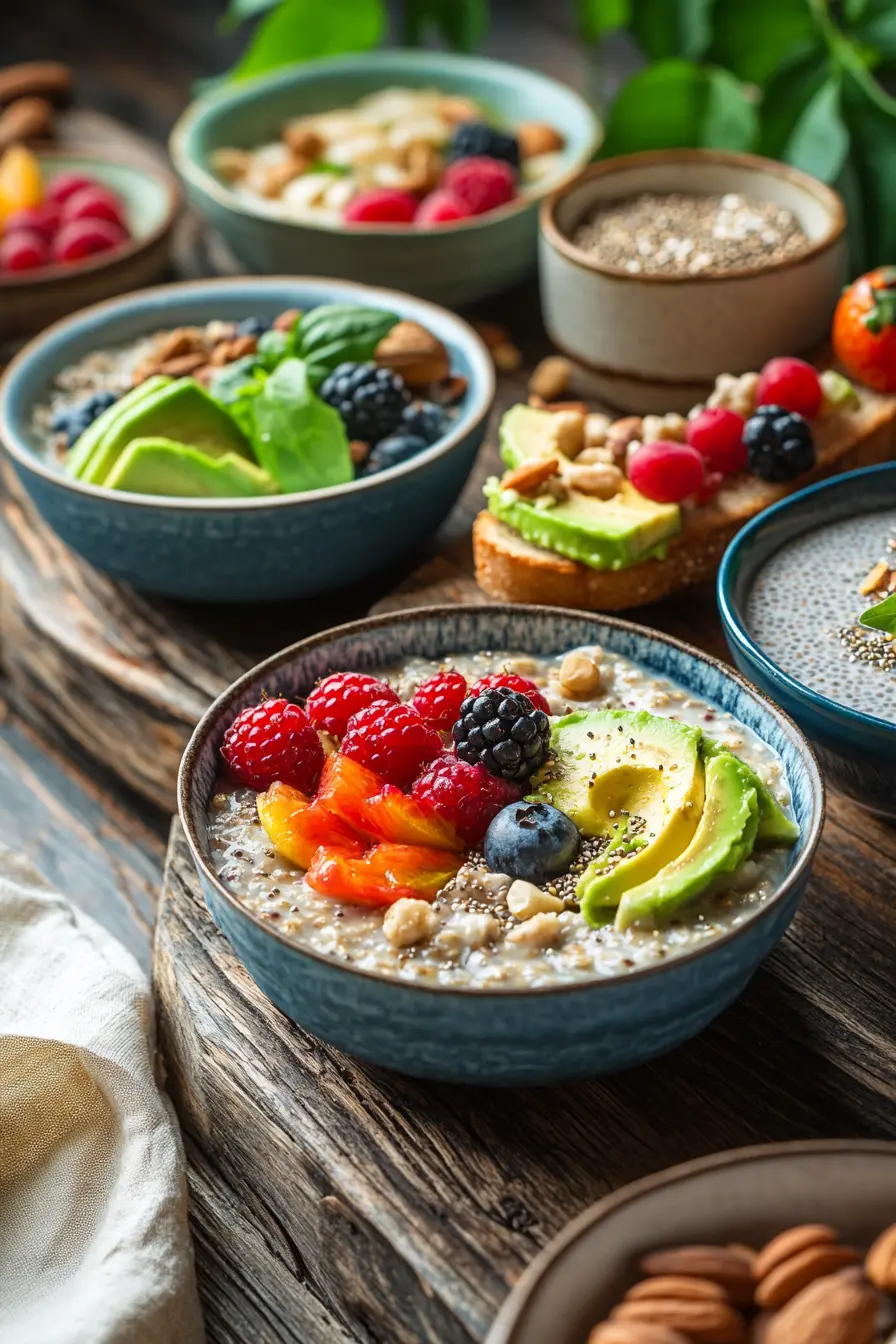 Recettes petit dejeuner riches en fibres pour un demarrage equilibre