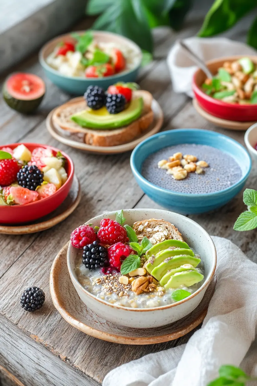 Recettes petit dejeuner riches en fibres pour une digestion optimale