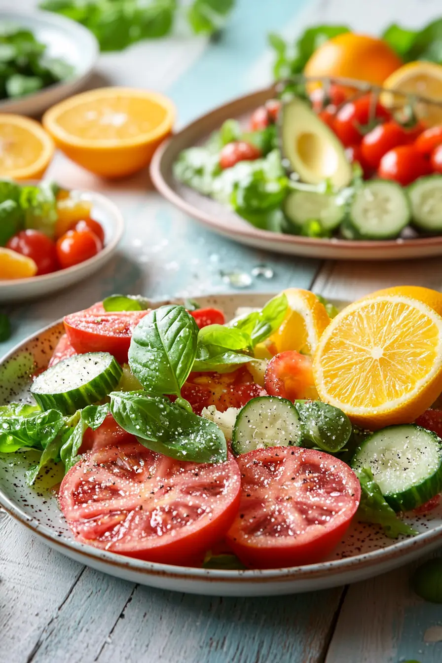 Recettes rapides et saines ete ideales pour des repas rafraichissants et legers