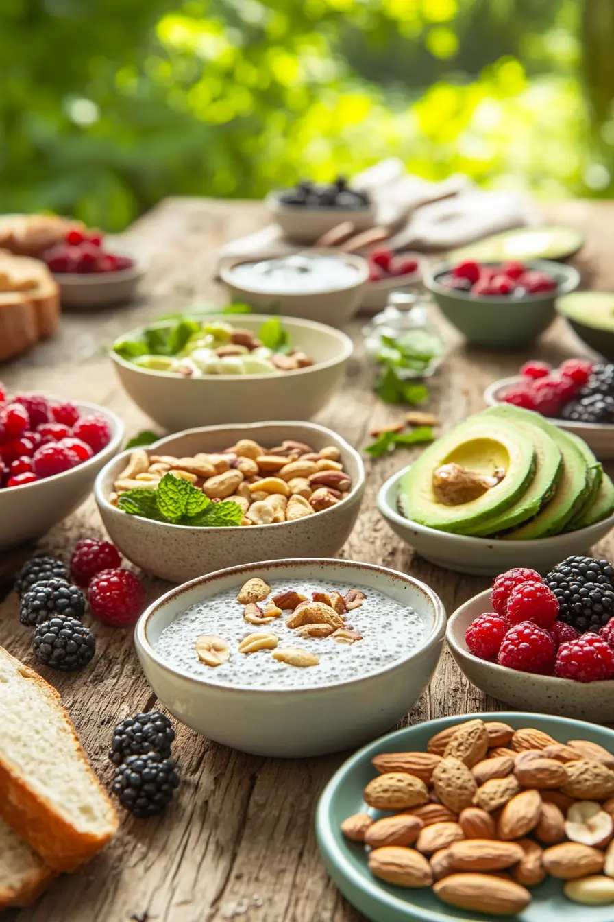 Recettes savoureuses de petit dejeuner sans sucre ajoute