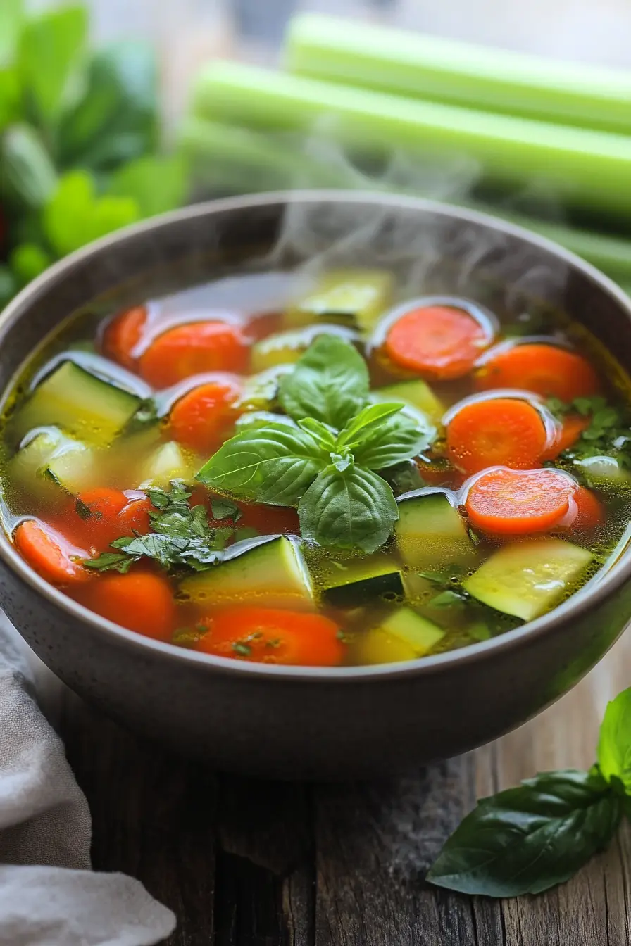 Recettes savoureuses de soups detox aux legumes frais a essayer chez soi