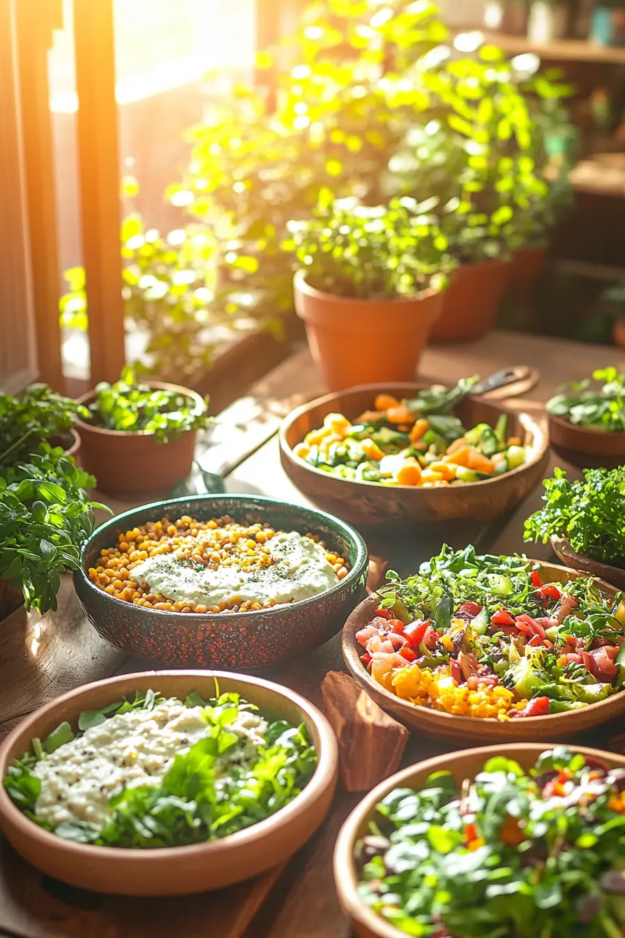 Recettes savoureuses et idees repas vegetariens familiaux faciles a preparer