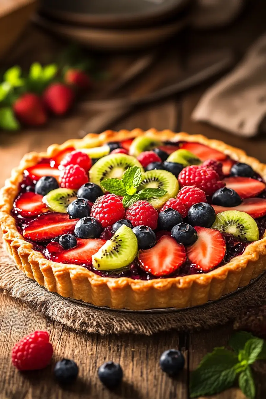 Recettes savoureuses et saines de tartes sucrees aux fruits bio