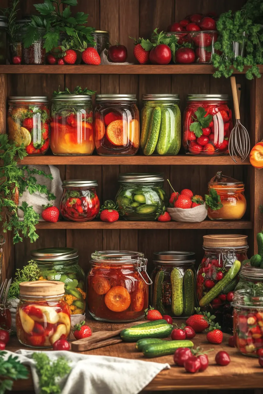Recettes simples de conserves artisanales pour enrichir votre alimentation saine