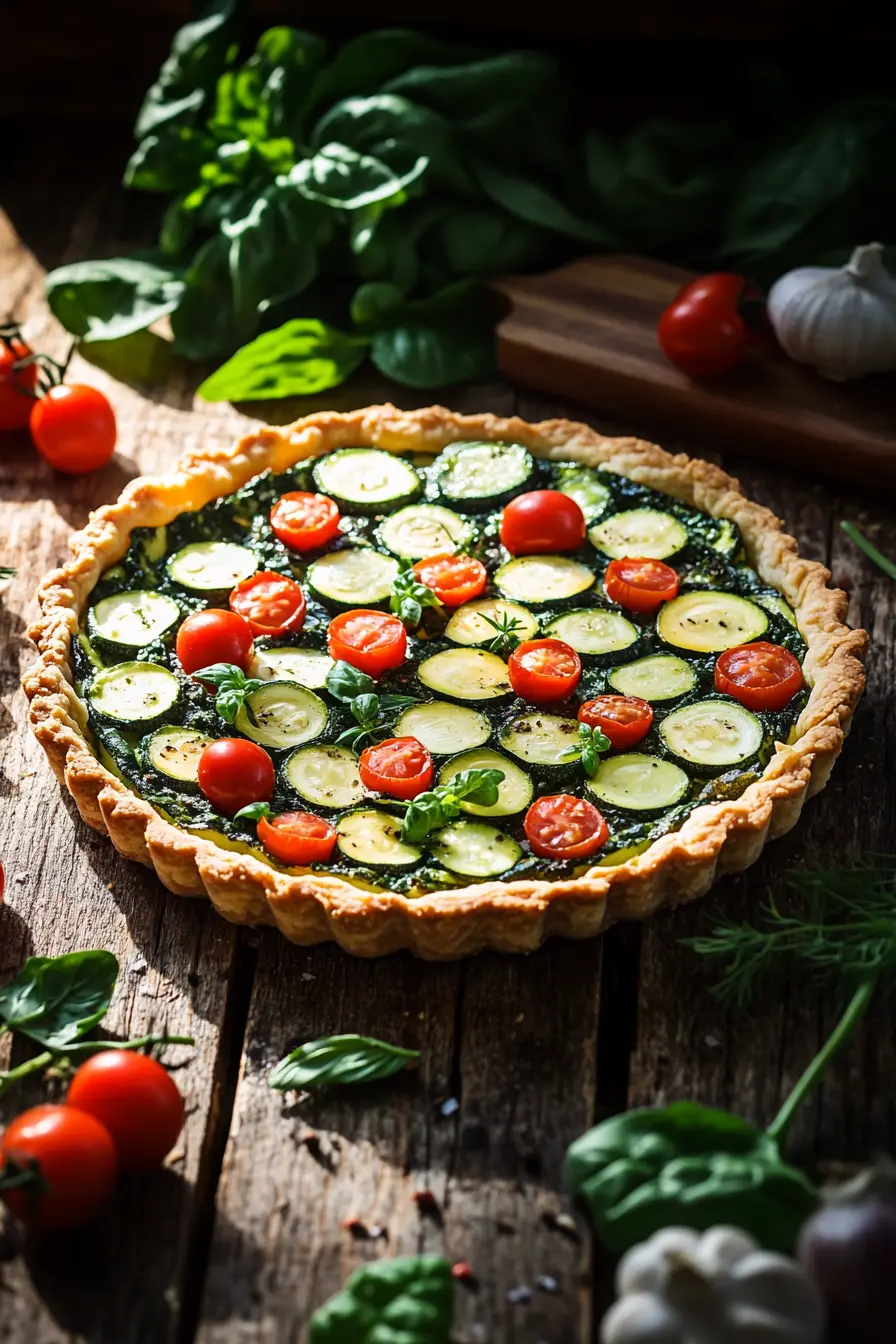 Recettes tartes salees faibles calories ideales pour un repas sain