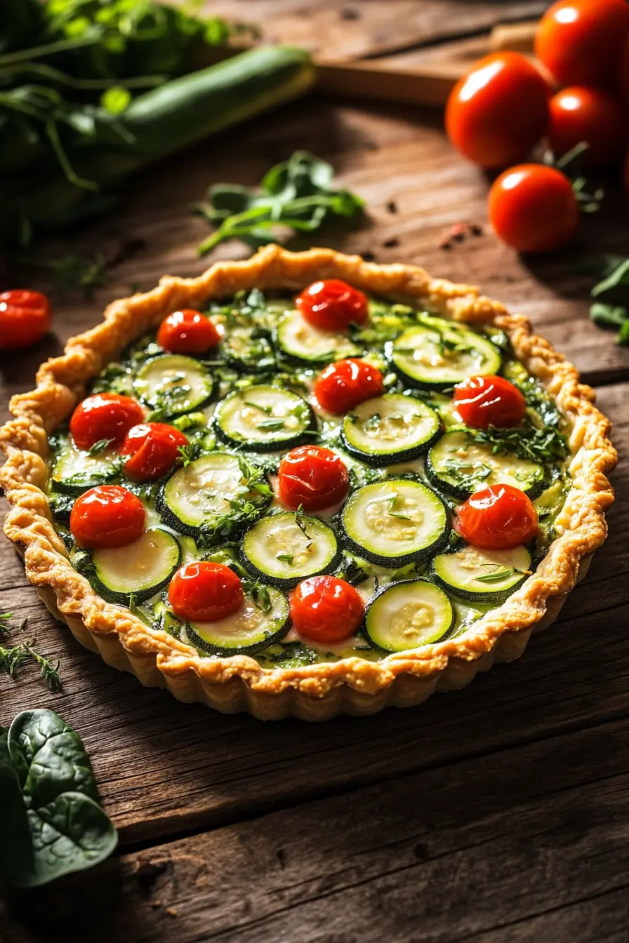 Recettes tartes salees faibles calories pour une alimentation equilibree
