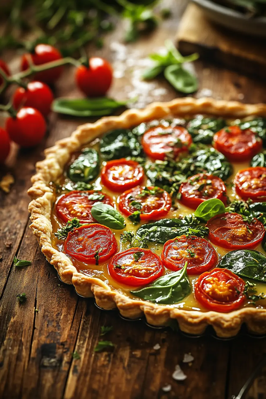 Recettes tartes salees legeres ideales pour un repas equilibre