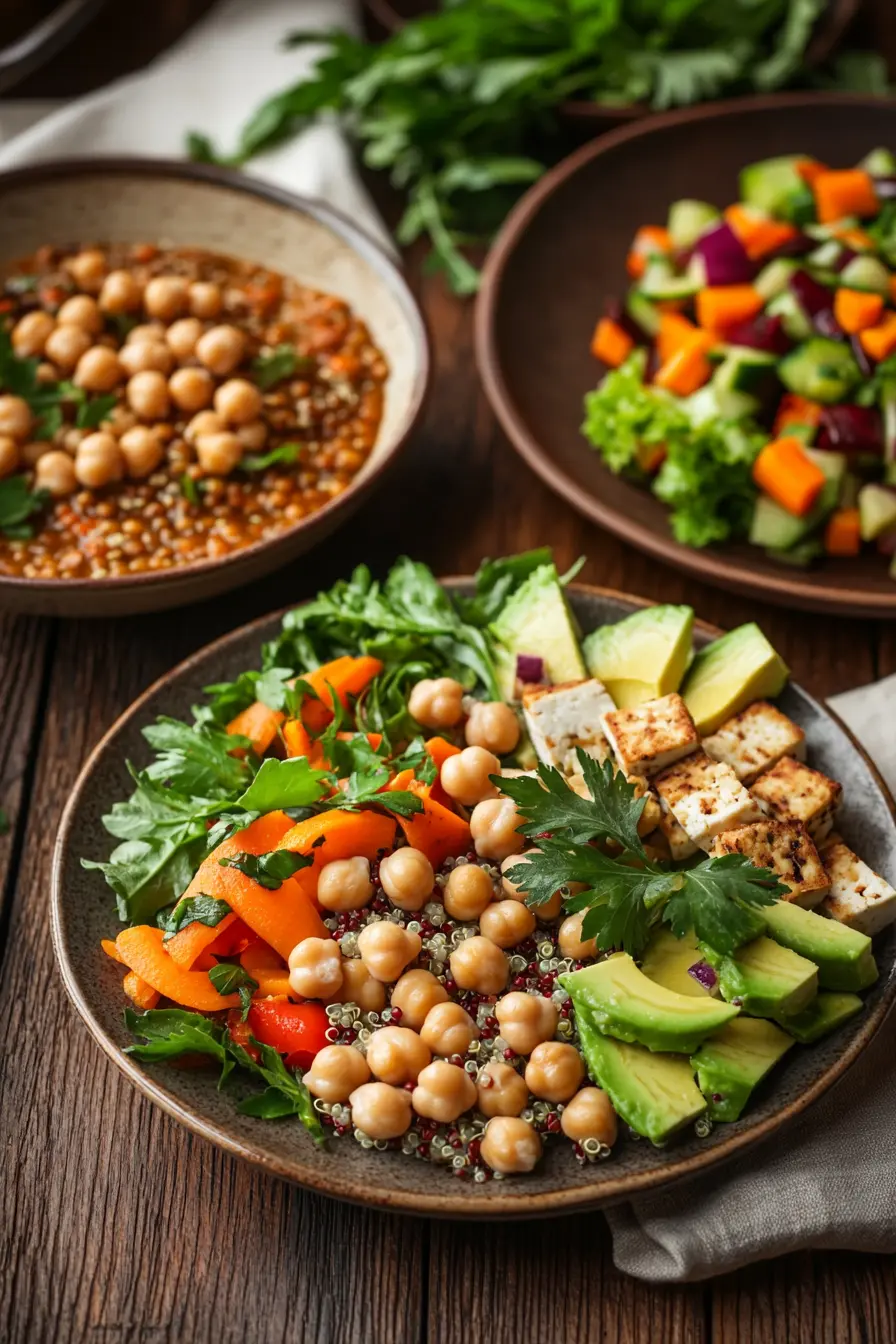 Recettes vegetariennes riches en proteines pour une nutrition equilibree et savoureuse