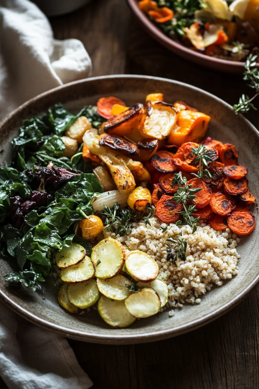 Repas de saison plats equilibres aux saveurs authentiques et naturelles