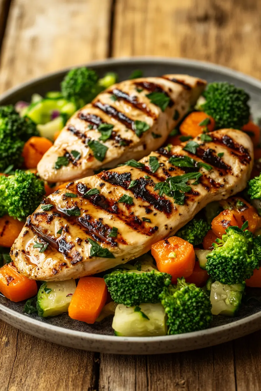 Repas proteines poulet simple alliant gout et nutrition equilibree