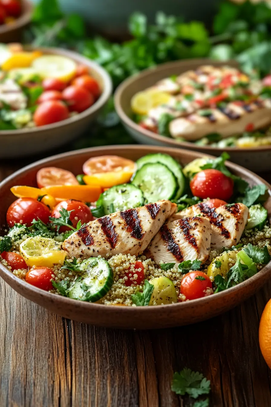 Saveurs estivales avec des repas proteines legers pour lete